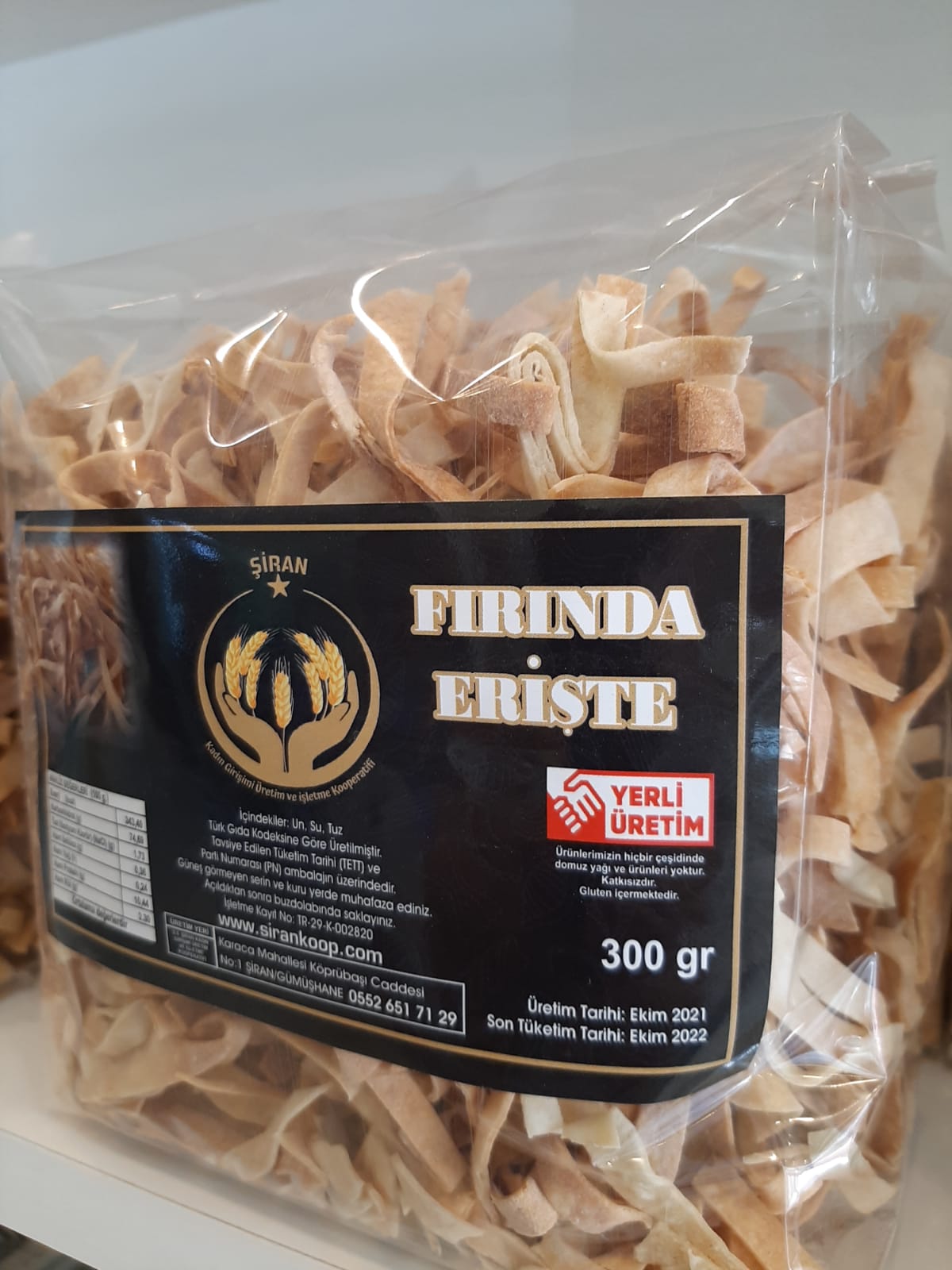 El Yapımı Erişte (500 gr) Kapak Resmi