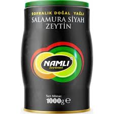 Namlı Salamura Siyah Zeytin (1000g) İri Tane  Kapak Resmi